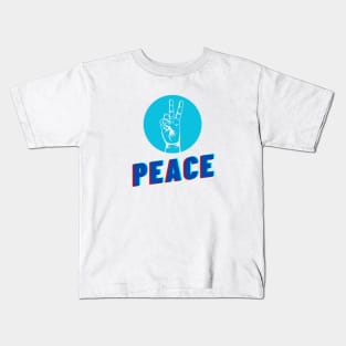 Peace Sign Kids T-Shirt